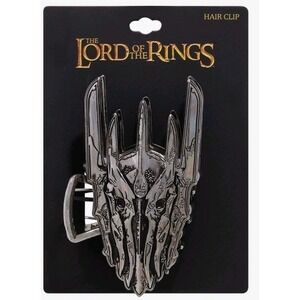 NEW The Lord Of The Rings Sauron Helmet Claw Hair Clip METALLIC